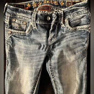 Size 25 Rock revival jeans. Boot cut.